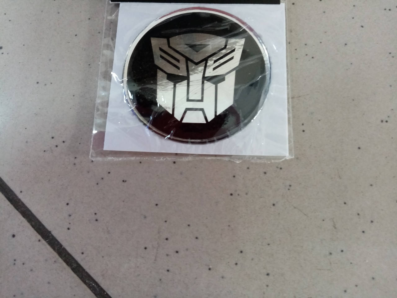 

Силиконовая 3D наклейка АВТОБОТ 4,5 см