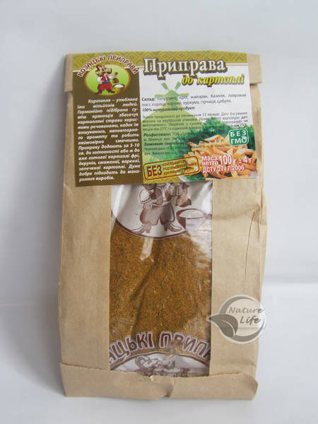 

Приправа к картофелю 100 г