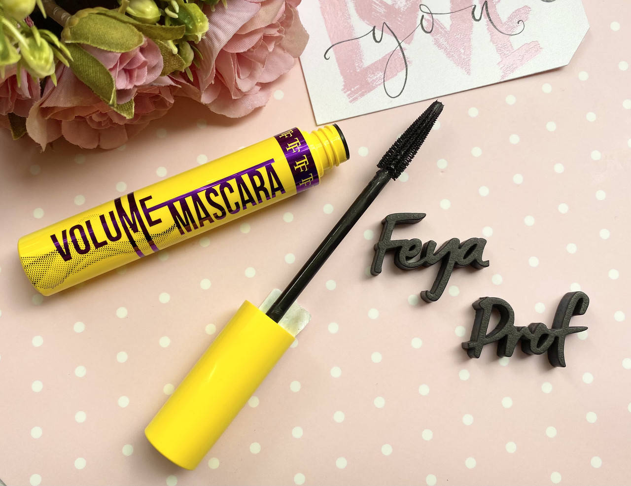 

Тушь для ресниц VOLUME MASCARA FAN EFFECT TM33, Черный