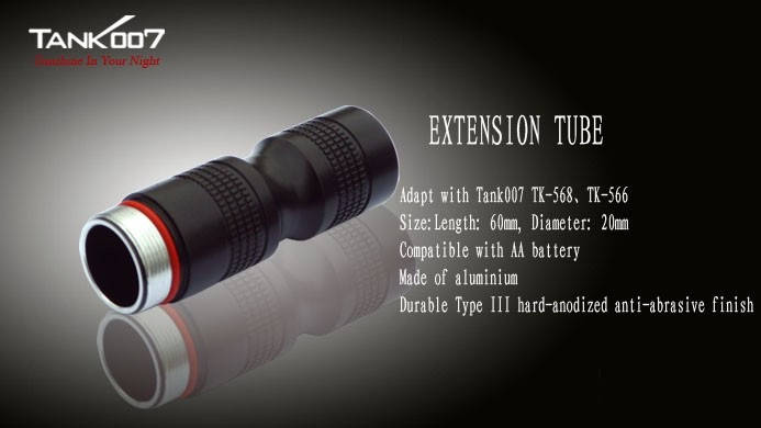 

Удлинительная трубка для фонарей Tank007 TK-566/568