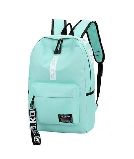 

Школьный подростковый рюкзак, Городской, молодежный рюкзак Портфель для школы Ранец, Мятный