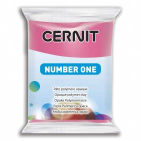 

Глина полимерная "NUMBER ONE", КЛУБНИЧНЫЙ, 56 гр, Cernit