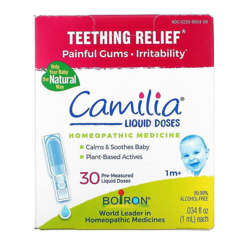

Boiron Camilia Teething Relief 1 Month+ 30 Pre-Measured Liquid Doses