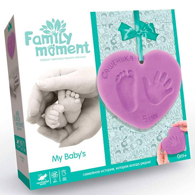 

Набор для отпечатка ручки и ножки "Family Moment" FMM-01-01