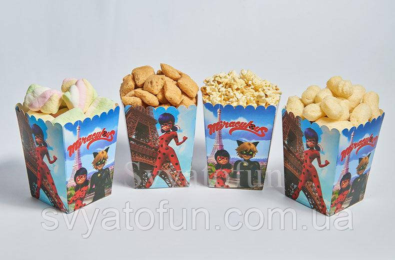 

Коробочка для попкорна и сладостей Леди Баг
