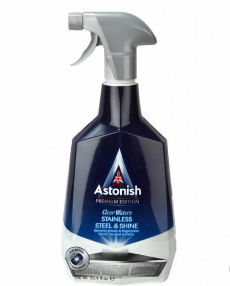 

Средство для чистки и полировки изделий из нержавеющей стали Astonish Stainless Steel & Shine, 750 мл