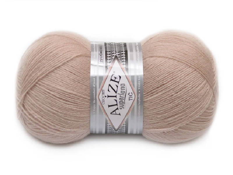 

Alize Superlana Tig, медовый №310, Бежевый