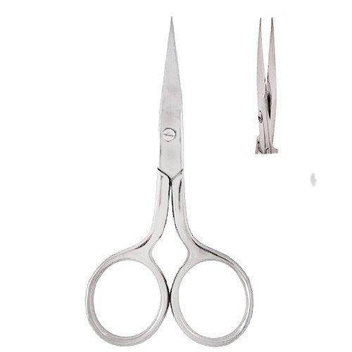 

Ножницы для ногтей Q.P.I. PROFESSIONAL маникюрные ровные ручная заточка металл 9,5 см QA-04