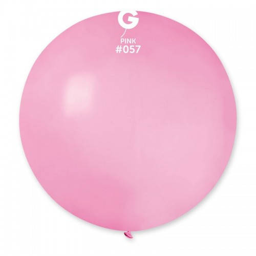 

Латексный шар пастель Светло-розовый 31"/57/80см Pink