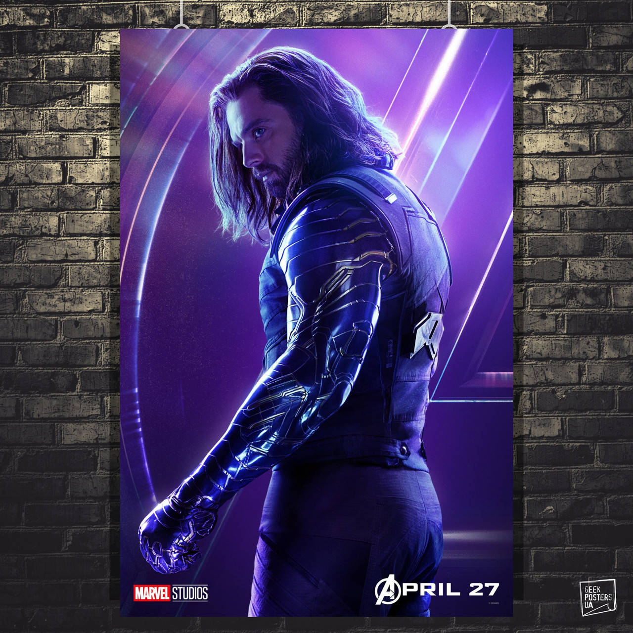 

Постер Bucky Barnes, Баки Барнс, Зимний Солдат, Мстители, Avengers. Размер 42x28см (A3). Матовая бумага