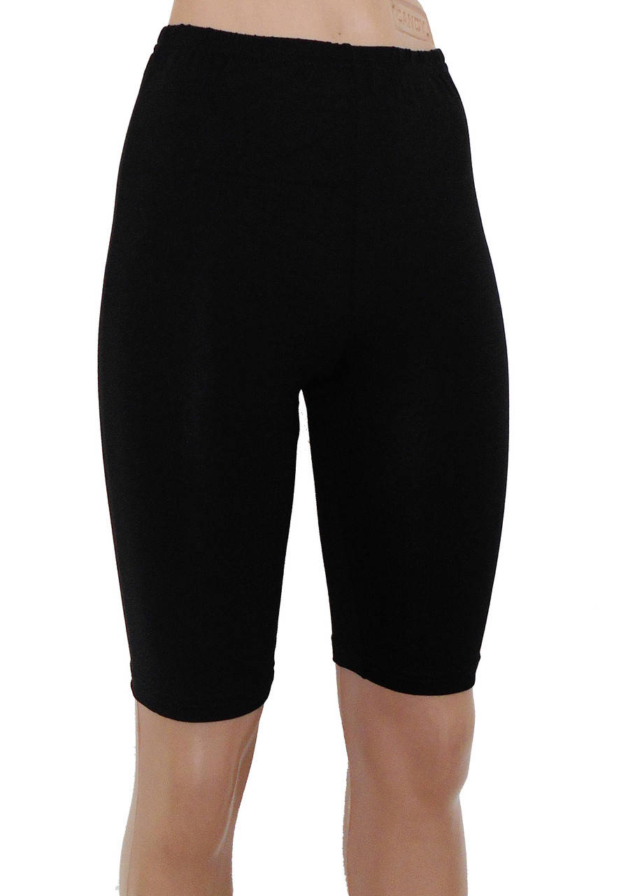 

Велосипедки треки женские шорты короткие черные (3ХL,4XL,5XL), Черный