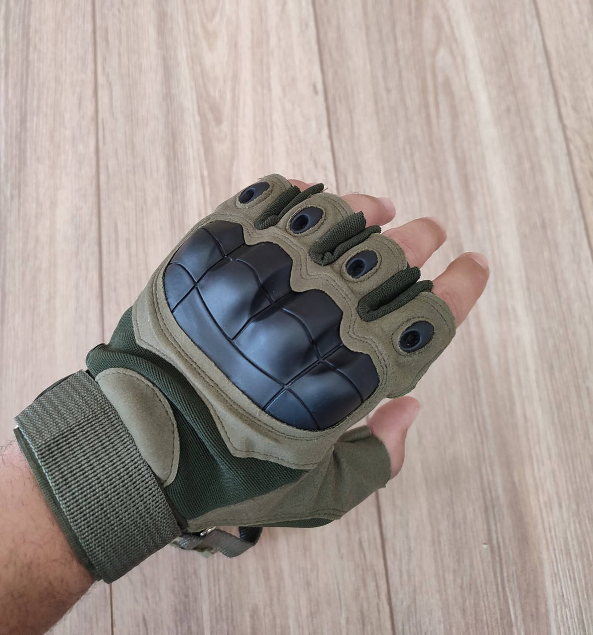 

Тактичні рукавиці Combat-1 відкриті пальці