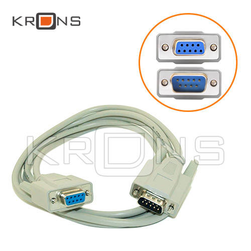 

Нуль-модемный кабель RS232 DB9 COM папа-мама 1.4м