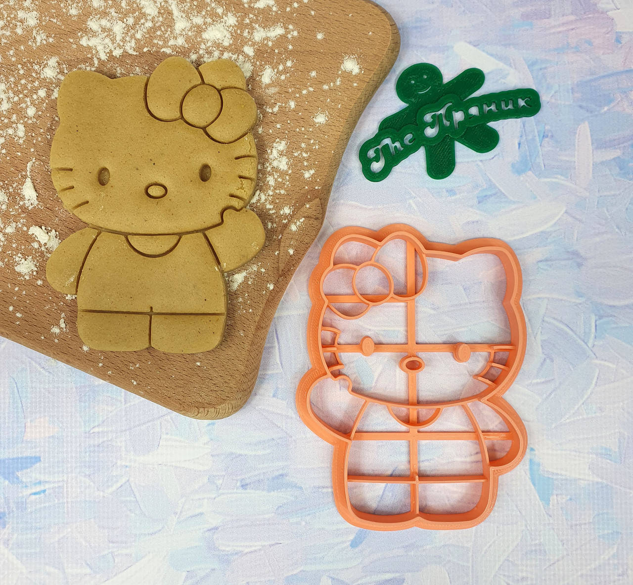 

Вирубка та штамп "Hello Kitty" (10,5 х 8 см)