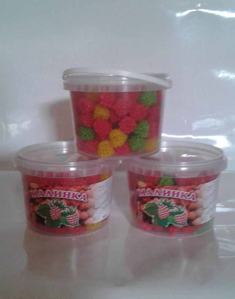 

Желейная Малинка в банке