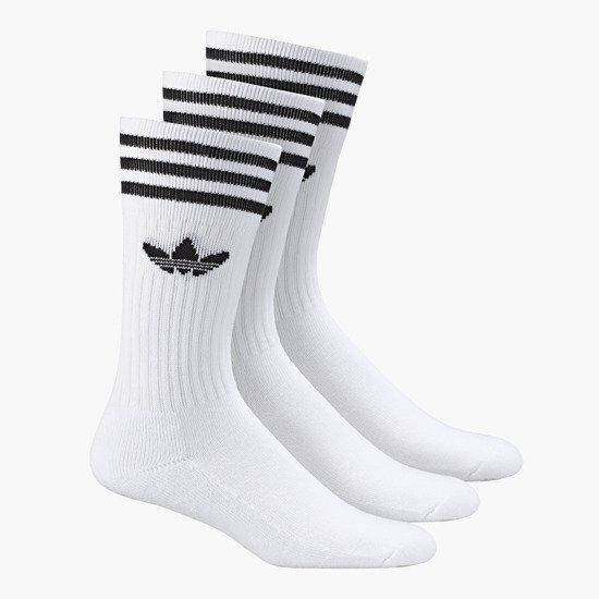 

Мужские высокие носки Adidas Адидас набор 12шт на резинке белые тренеровочные носки