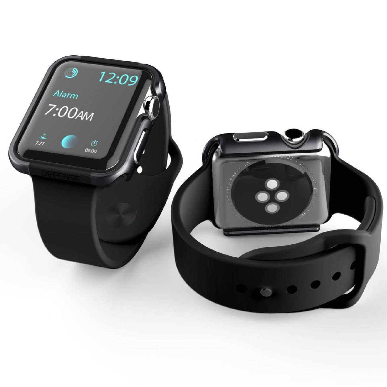 

Чехол на Apple Watch 40mm / Эпл Вотч 40 мм черный / charcoal