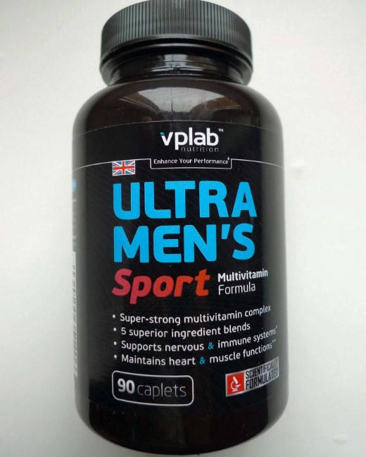

Витамины и минералы для мужчин VP Lab Ultra Men's Sport 90 капсул