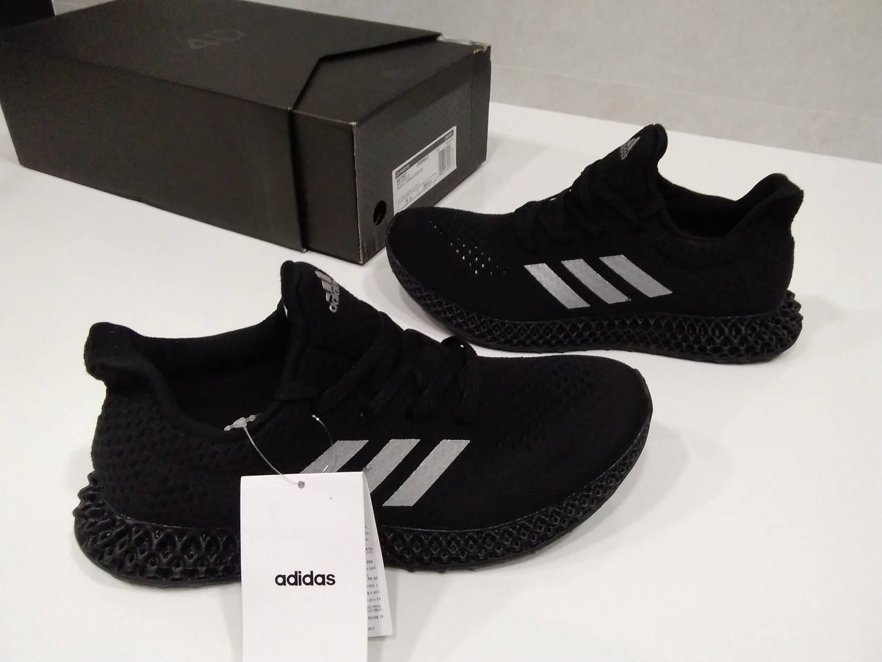 

Мужские летние кроссовки adidas адидас, Черный