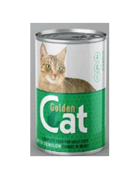 

Корм для кошек с олениной в соусе Golden Cat 415 г Венгрия 5999884350828