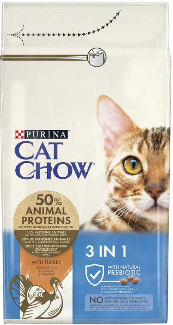 

Сухой корм тройного действия для котов PURINA Cat Chow® SPECIAL CARE 3 IN 1 15 кг