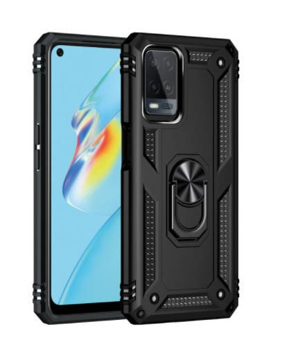 

Чехол Armor для Oppo A54 Противоударный с кольцом (разные цвета) черный