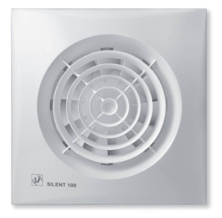 

Вытяжной вентилятор Soler & Palau SILENT 100 CZ белый