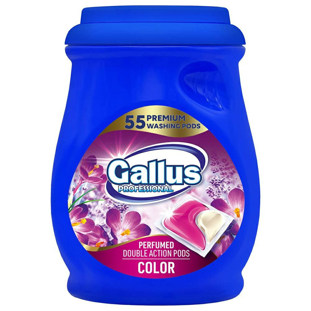 

Gallus капсулы для стирки Color Double Action Pods 55 шт