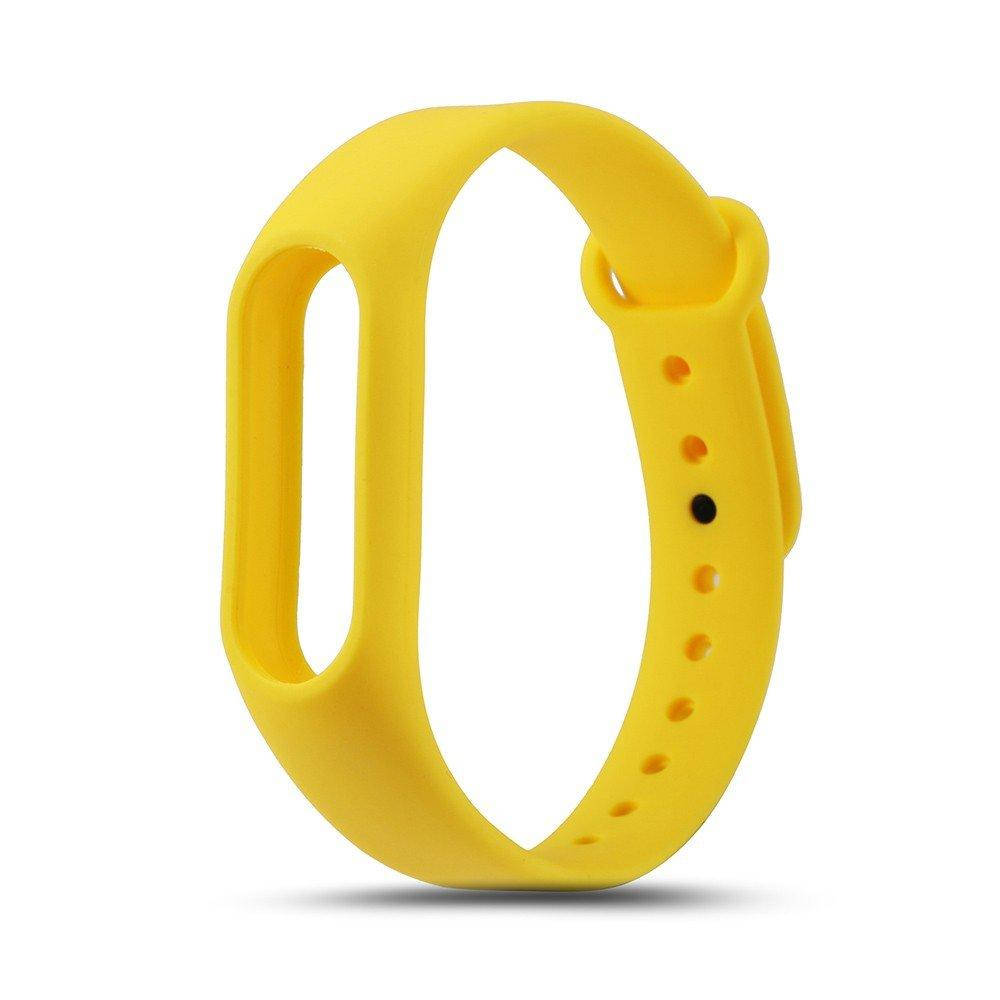 

Силиконовый ремешок для Xiaomi Mi Band 3/4 (Yellow) [31859]