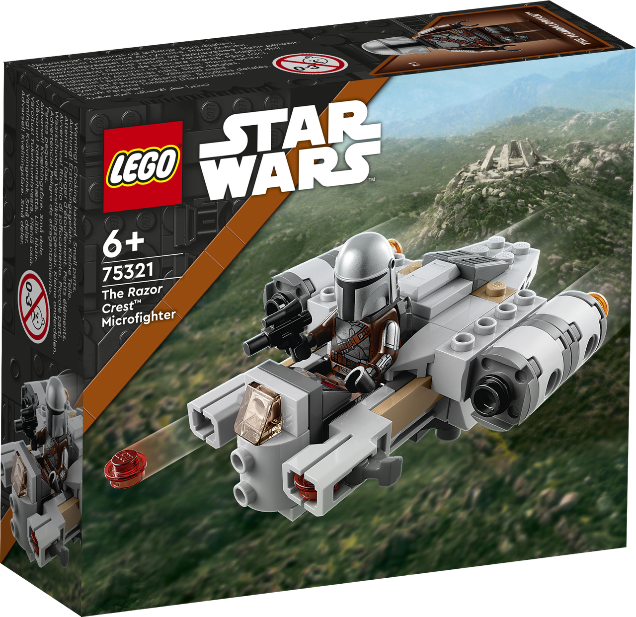 

LEGO ЛЕГО Star Wars Микрофайтер Лезвие бритвы 75321