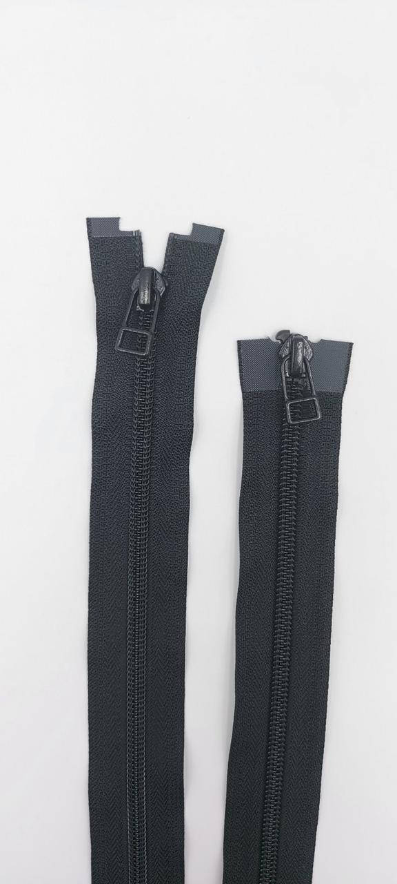 

Молния спираль, YKK, черная , 2 бегунка, тип 5, 120 см, Черный