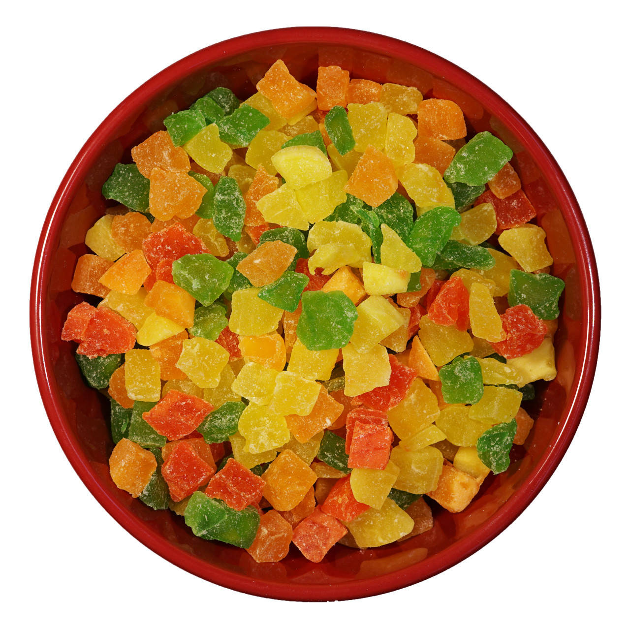 

Ананас цукат, цветные кубики, 500г