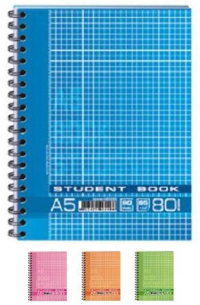 

Зошит "Графіка" спіраль A5 80арк КВ5580