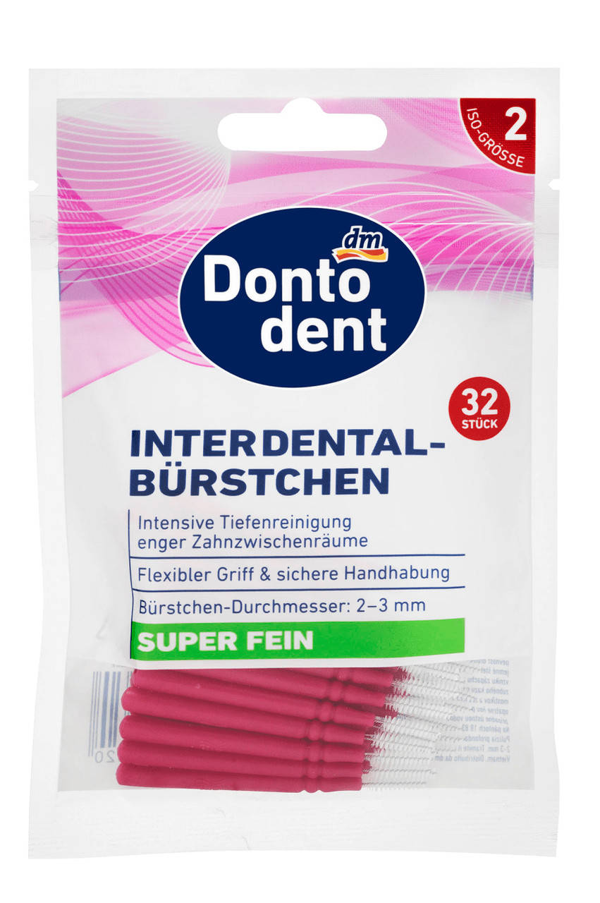 

Зубные ершики Dontodent (0.4 мм ISO 2) 32 шт