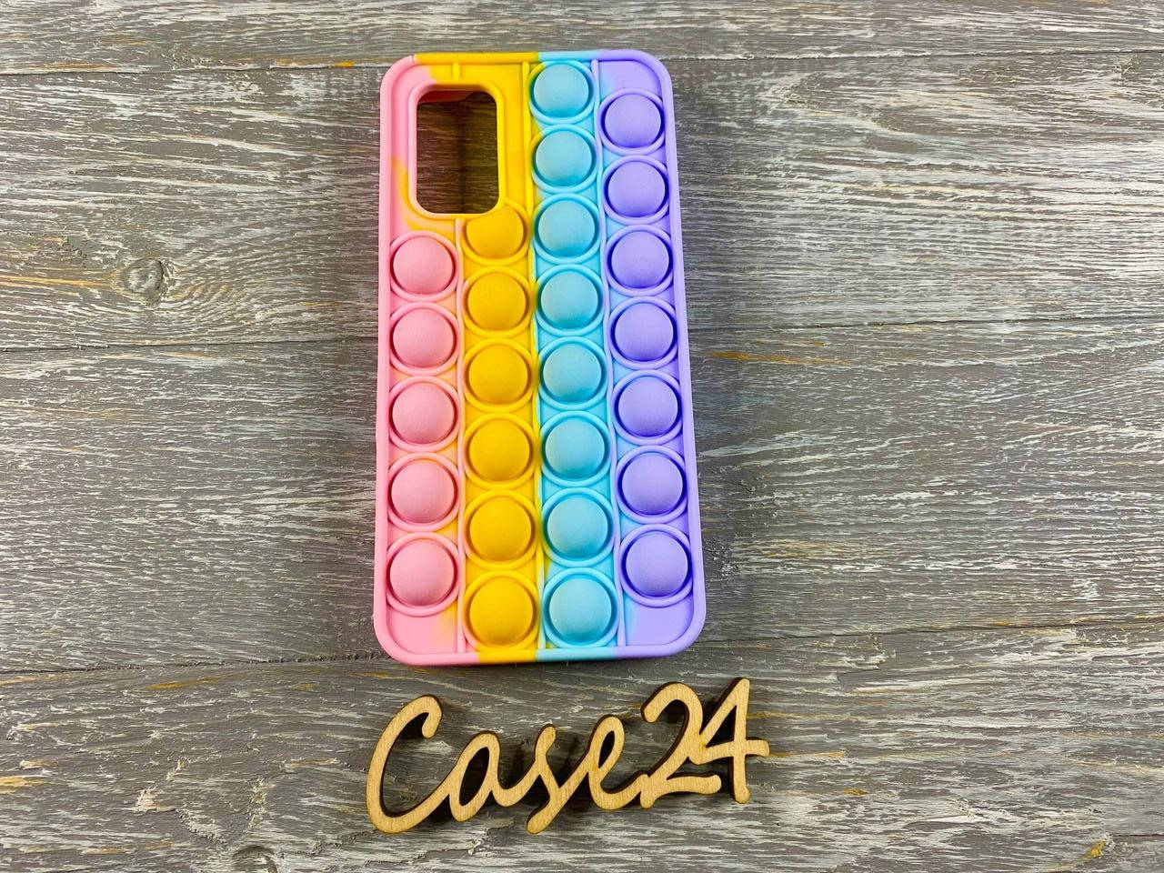 

Чехол Pop it case на Xiaomi Redmi 9T, Разные цвета