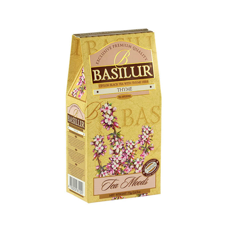 

Чай черный Basilur Травяные настои Чабрец 75г