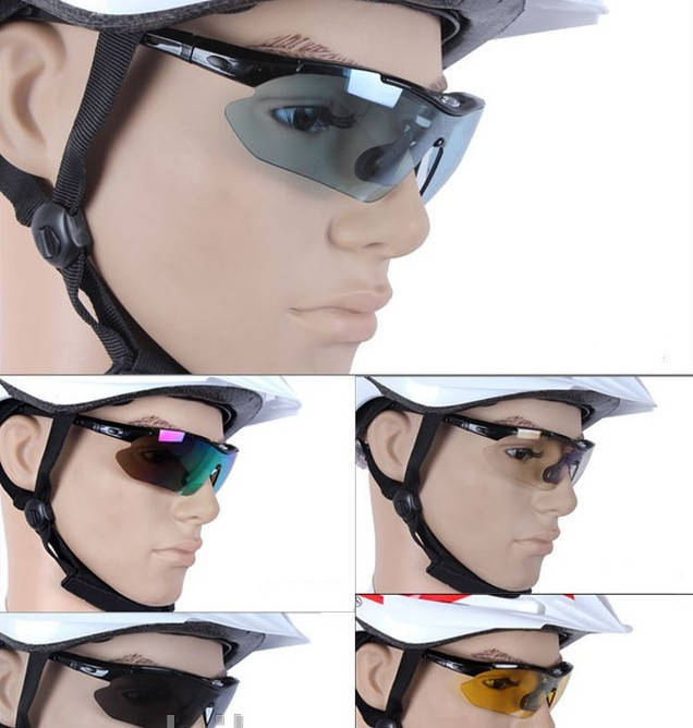 

Тактические очки «Oakley Polarized» с 5-ти линзами и диоптрией