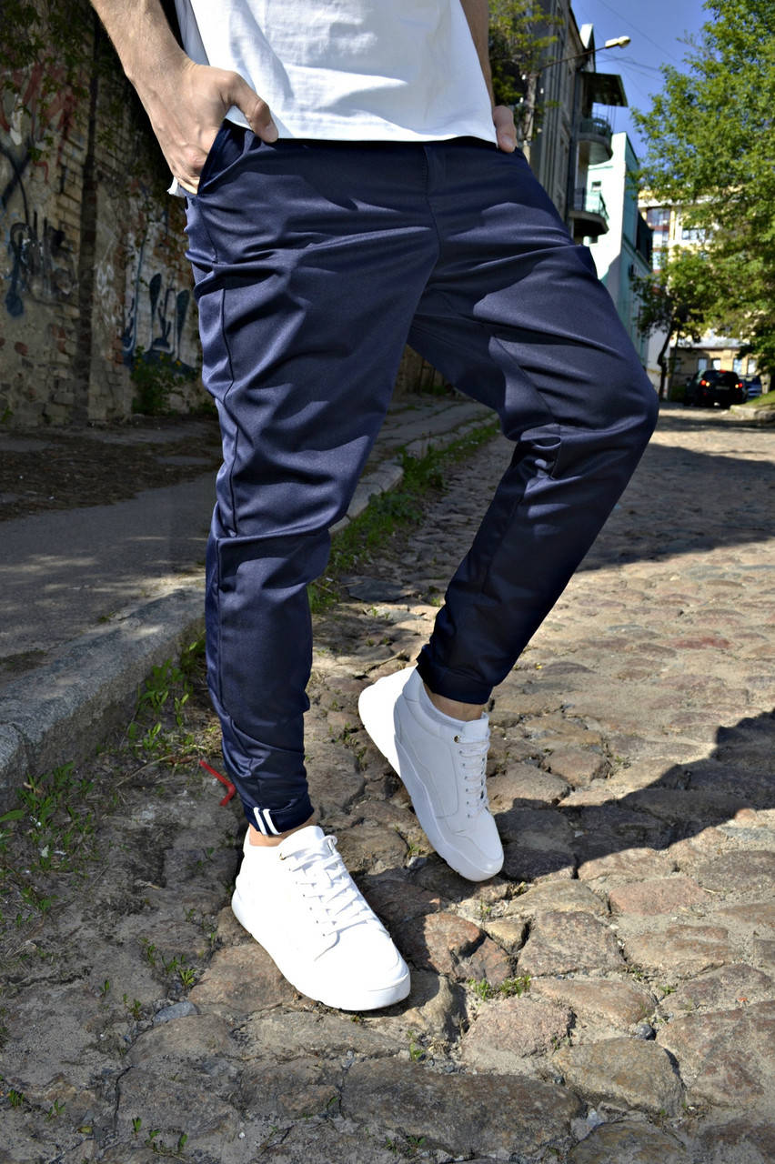 

Мужские синие брюки Asos Chinos 2020