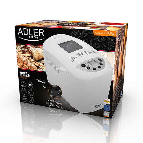 

Хлебопечь Adler AD 6019 мощность 850 Вт