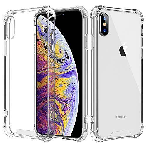

Силиконовый противоударный прозрачный чехол для iPhone XS Max (бампер)