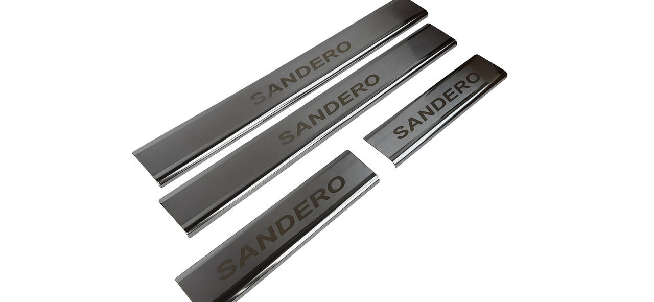 

Накладки на пороги для RENAULT SANDERO STEPWAY (2013-2020)