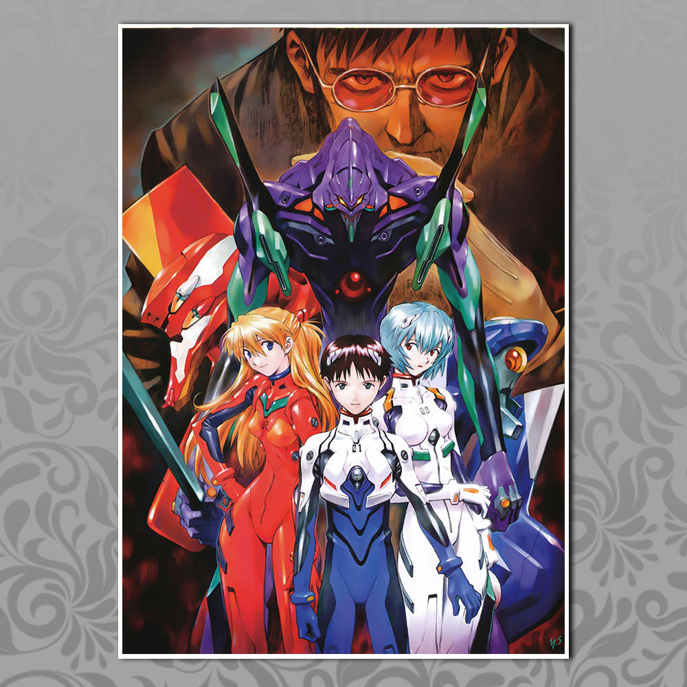 

Плакат Аниме Evangelion 002