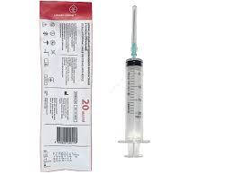 

Шприц Luer 20мл 0.8х40 трехкомпонентный Umedo Group
