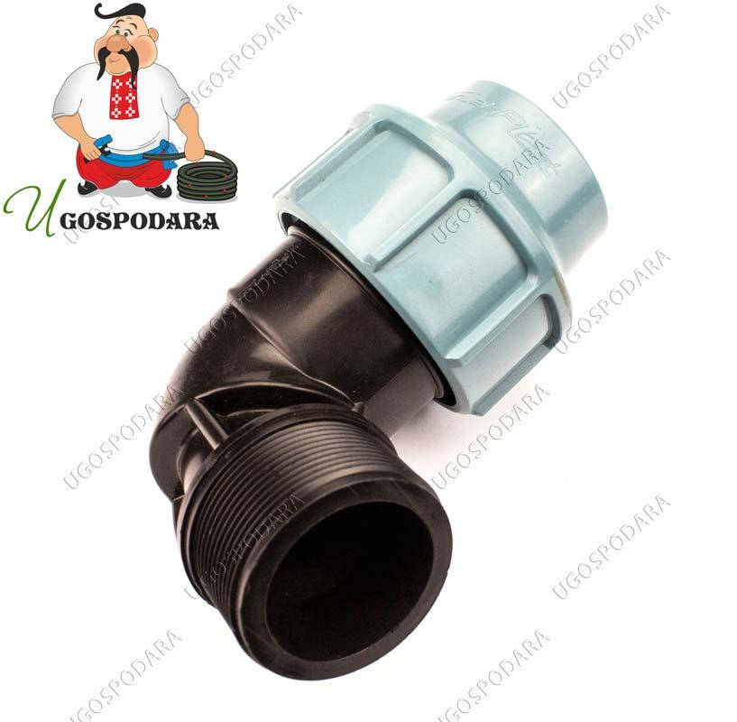 

Колено с наружной резьбой КНР SantehPlast 20х1/2" (20х1/2")