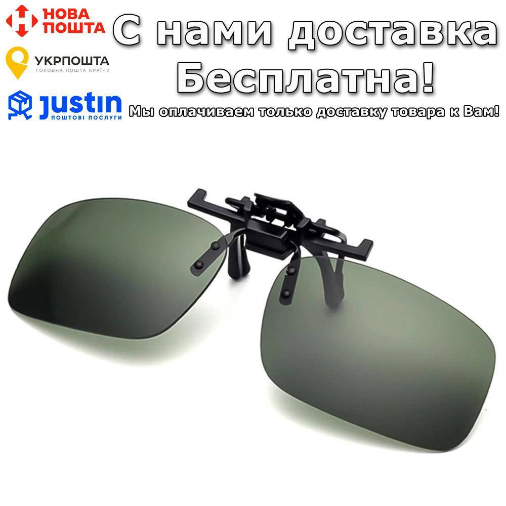 

Клипса Night Vision Солнцезащитная На очки Для водителей Черный