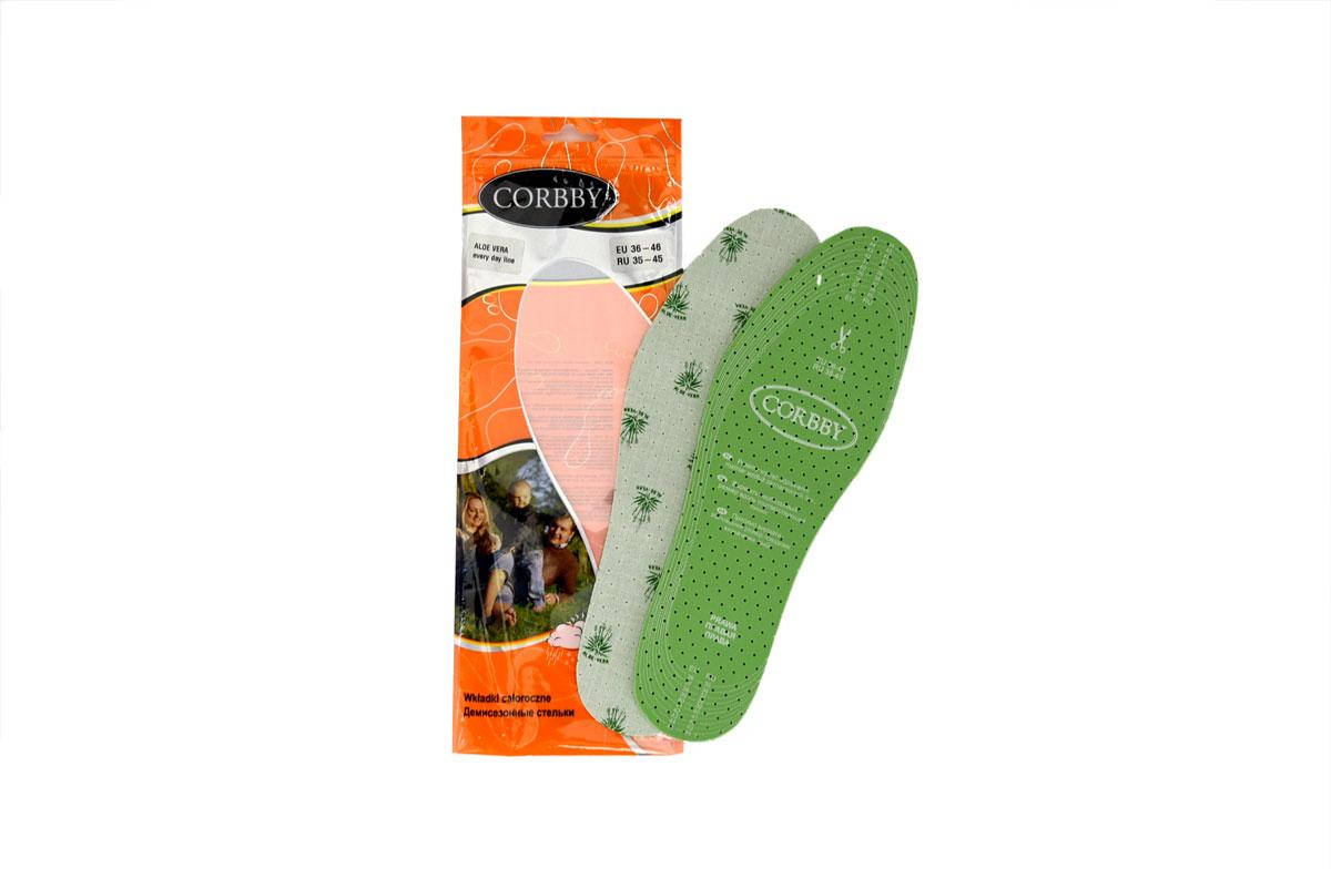 

Стельки с экстрактом Алоэ Вера Corbby ALOE VERA