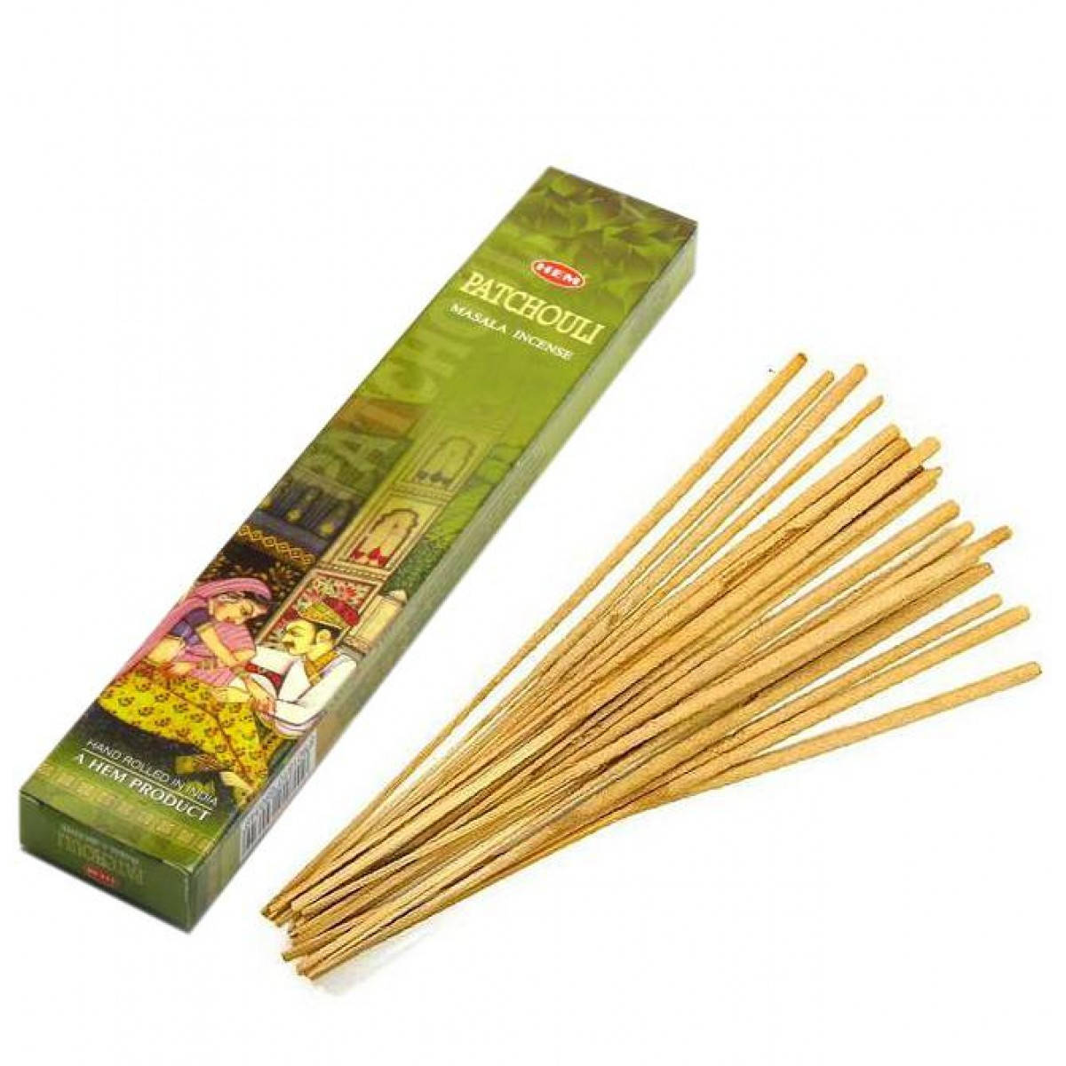 

Patchouli Masala Small Box (Пачули)(12/уп) (Hem) пыльцовое благовоние