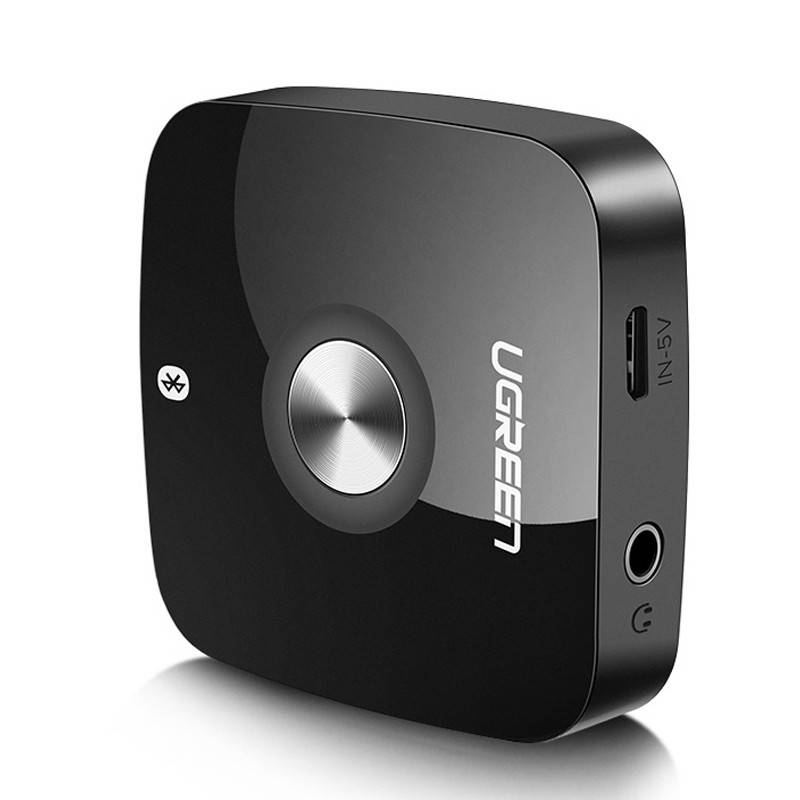 

Беспроводной Bluetooth 5.0 (без aptX™) аудио приемник Ugreen 30444 для автомагнитол, колонок, муз.центров,