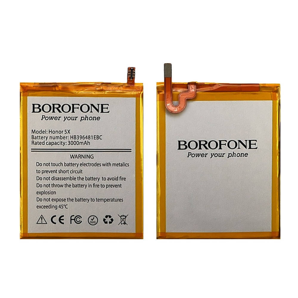 

Аккумулятор (батарея) Borofone HB396481EBC для Huawei Y6 II/ Honor 5X
