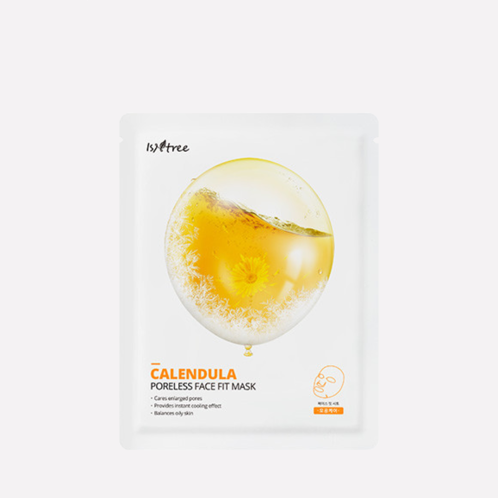 

Маска тканевая для сужения пор с календулой Isntree Calendula Poreless Face Fit Mask